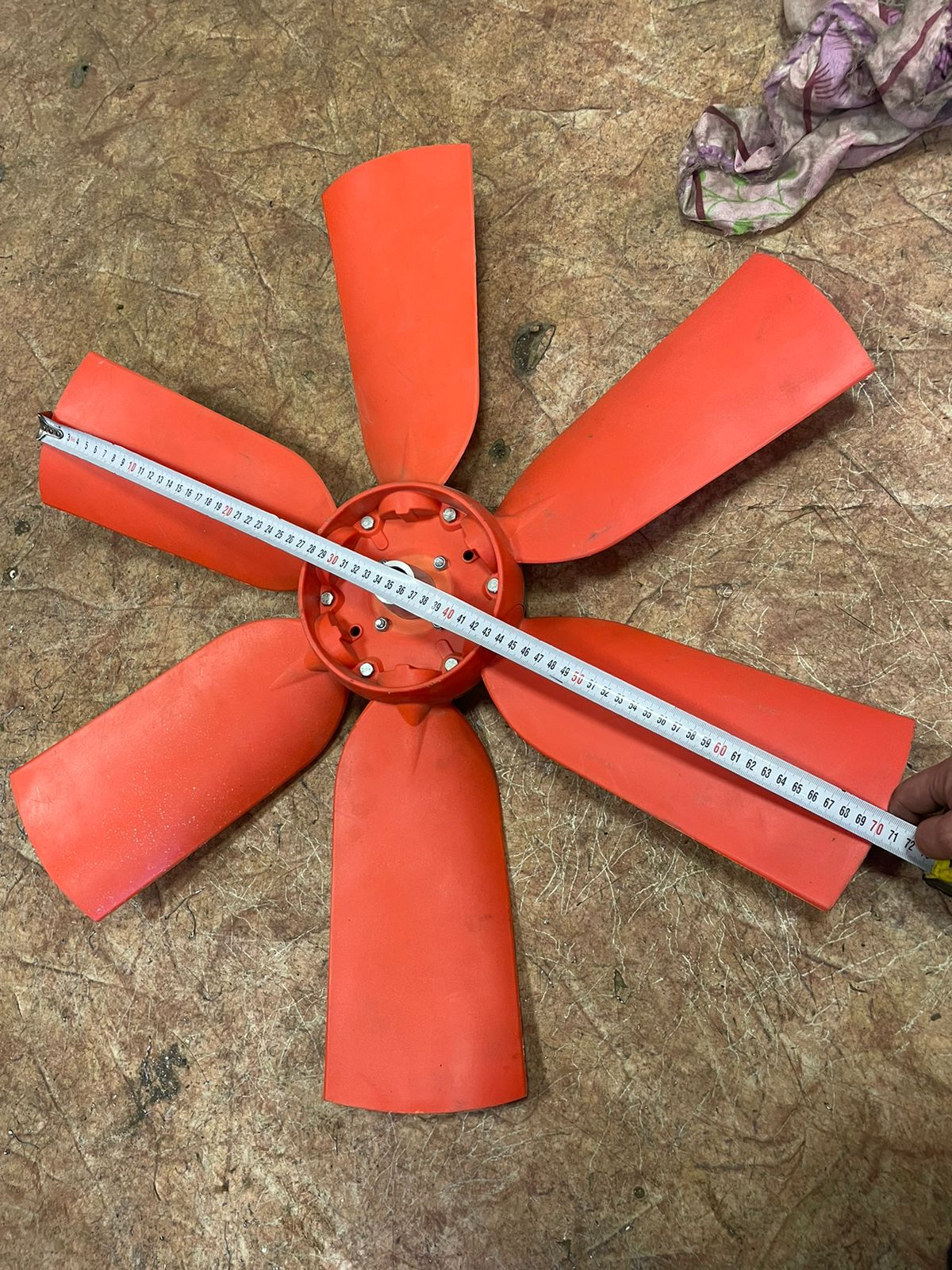 High Efficient Axial Flow Impellers Plastic Blades PP Turbine Impeller 4 Blades China Factory Direct Price